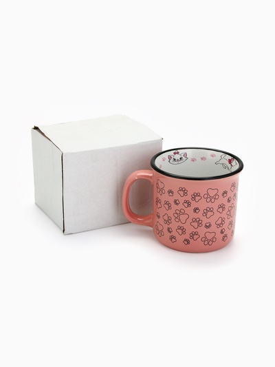 УЦЕНКА Кружка керамическая "Кошечка Мари", Коты аристократы , 250 мл