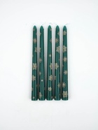 Свечи новогодние набор 5 шт. «Исполнения всех желаний», античные 10861459