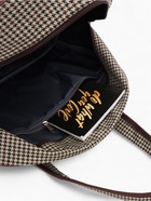 Сумка дорожная Lucky Mark на молнии, 3 наружных кармана, с увеличением, длинный ремень, бежевый/коричневый - Фото 12