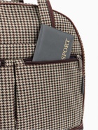 Сумка дорожная Lucky Mark на молнии, 3 наружных кармана, с увеличением, длинный ремень, бежевый/коричневый - Фото 9