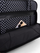 Сумка дорожная на молнии, с увеличением, наружный карман, длинный ремень, чёрный - Фото 11