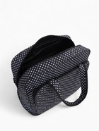 Сумка дорожная на молнии, с увеличением, наружный карман, длинный ремень, чёрный - Фото 13