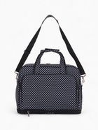 Сумка дорожная на молнии, с увеличением, наружный карман, длинный ремень, чёрный - Фото 4