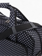 Сумка дорожная на молнии, с увеличением, наружный карман, длинный ремень, чёрный - Фото 5