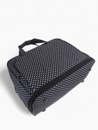 Сумка дорожная на молнии, с увеличением, наружный карман, длинный ремень, чёрный - Фото 9