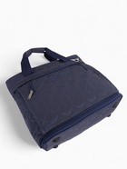 Сумка дорожная на молнии, с увеличением, наружный карман, длинный ремень, сиреневый - Фото 8