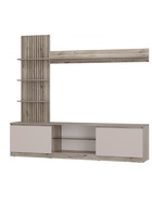 Гостиная «Рио ГС – 05», 2100×410 мм, цвет дуб смоки/кашемир - фото 51142301