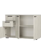 Комод напольный «Стандарт – 3», 1200×828×460 мм, цвет дуб крафт белый - фото 51142305