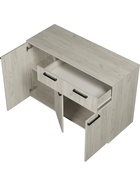 Комод напольный «Стандарт – 4», 1200×828×460 мм, цвет дуб крафт белый - фото 51142310