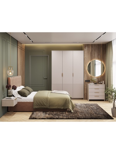 Комод напольный «Пандора», 4 ящика, 720×750×370 мм, цвет кашемир/MF03