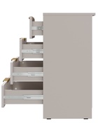 Комод напольный «Пандора», 4 ящика, 720×750×370 мм, цвет кашемир/MF03 10915104