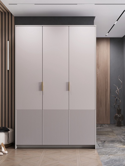 Шкаф прямой трёхстворчатый «Пандора», 1500×515×2300 мм, цвет кашемир/айриш MF03