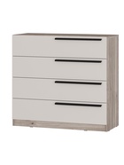 Комод напольный «Урбан КМ – 027», 902×833×372 мм, цвет дуб смоки/кашемир - фото 51142328