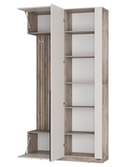 Прихожая «Урбан ПР – 01», 1202×2293×372 мм, цвет дуб смоки/кашемир - Фото 3