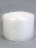 Плёнка воздушно - пузырчатая, толщина 40 мкм, двухслойная, длина 50 м, ширина 30 см, Greengo - Фото 9