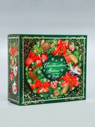 Коробка подарочная новогодняя Биг бокс 34×14×35.5 см - фото 116600257