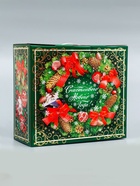 Коробка подарочная новогодняя Биг бокс 34×14×35.5 см 10897405 - фото 16922931
