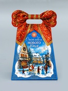 Коробка подарочная новогодняя «Пакет с бантом» 18×12×27.7 см 10897417 - фото 16922984