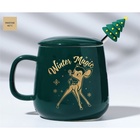 УЦЕНКА Кружка с ложкой Winter magic Бемби, 350 мл - Фото 2