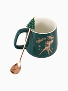 УЦЕНКА Кружка с ложкой Winter magic Бемби, 350 мл - Фото 10