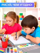 Альбом для рисования Calligrata. THE FUTU А4, 40 листов, на гребне, обложка из мелованной бумаги и пластика - Фото 3