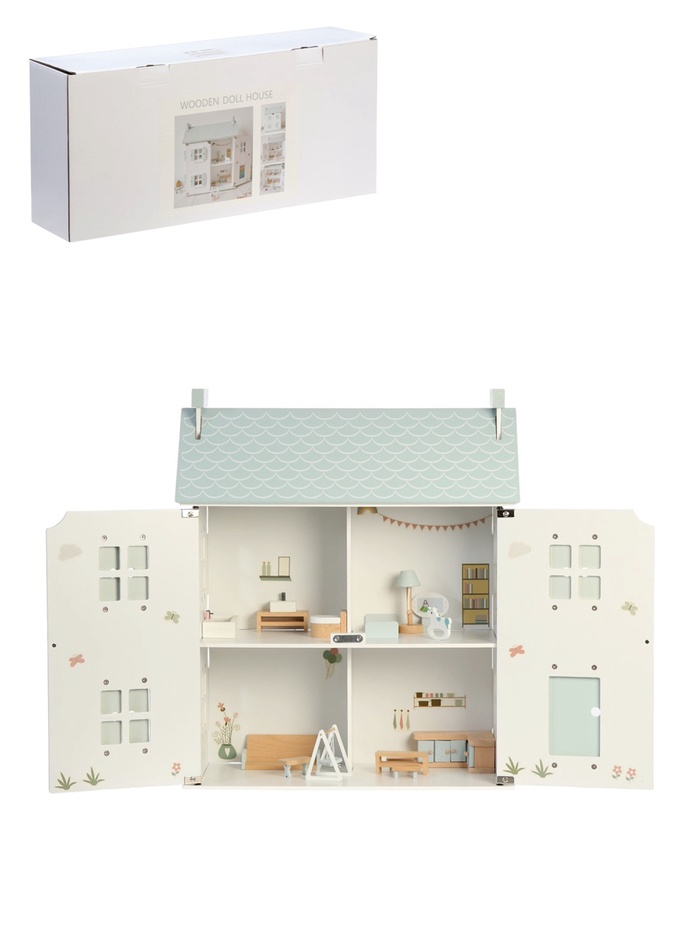 Кукольный домик с мебелью - Фото 1