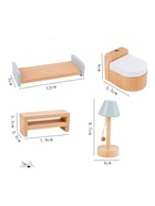 Кукольный домик с мебелью - Фото 18