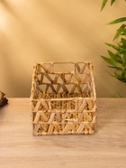 УЦЕНКА Корзина плетеная 30x23x15 см, водный гиацинт - Фото 11