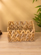 УЦЕНКА Корзина плетеная 30x23x15 см, водный гиацинт - Фото 12