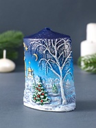 Свеча фигурная "Новогодняя" 5х8х11 см 10911553 - фото 16948404