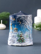 Свеча декоративная «Новогодняя» 5×8×11 см 10911553