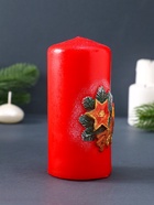 Свеча - цилиндр «Сочельник» 6×6×13 см - Фото 3