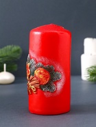 Свеча - цилиндр «Сочельник» 6×6×13 см - Фото 5