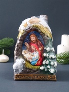 Свеча фигурная "Рождественский Вертеп" 9х11,5х17 см - фото 809282741