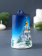 Свеча фигурная "Рождественская ночь" 7х6х11 см 10911563 - фото 16948442