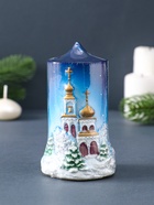 Свеча фигурная "Рождественская ночь" 7х6х11 см 10911563 - фото 16948445