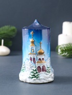 Свеча декоративная «Рождественская ночь» 7×6×11 см 10911563
