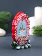 Свеча фигурная "Храм в рамке" 5,5х4х9 см, цв. красный 10911576 - фото 16948490