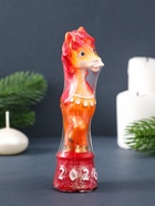 Свеча декоративная «Лошадка на тумбе» 4.5×4.5×13.5 см, золотой 10911596