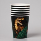 УЦЕНКА Набор бумажной посуды «Dangerous party», 6 тарелок, 6 стаканов, 1 гирлянда 10917108