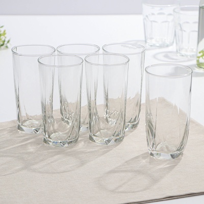 УЦЕНКА Набор высоких стаканов 6 шт. EIFFEL 350 мл