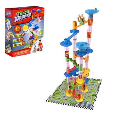УЦЕНКА Конструктор «TURBO ШАРИКИ», 80 деталей
