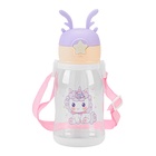 УЦЕНКА Бутылка для воды «Единорог», детская, 600 мл, сиреневая - Фото 6