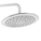 УЦЕНКА Душевая система ZEIN Z1012, смеситель, тропическая и ручная лейка, латунь, белый/хром 97566 10917153