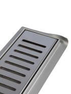 УЦЕНКА Трап ZEIN engr, c фланцем свободного вращения 360°, 7×100 см, d=40/50 мм, нерж сталь, сатин - Фото 2