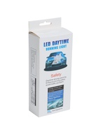 УЦЕНКА Дневные ходовые огни, 12 В, 24 Вт, 1 LED, 6500 К, провод 80 см, набор 2 шт. - Фото 1