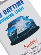 УЦЕНКА Дневные ходовые огни, 12 В, 24 Вт, 1 LED, 6500 К, провод 80 см, набор 2 шт. - Фото 2