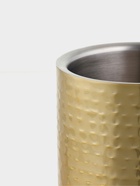 Ведро для льда с крышкой «Золото», 14.5×14.5×18 см, нержавеющая сталь 10653678