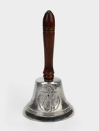 Колокольчик «Якорь», 12×12×24 см, алюминий, с деревянной ручкой - Фото 1