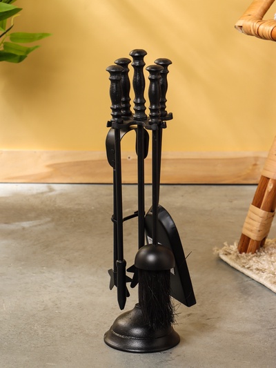 Каминный набор, 42 см, сталь